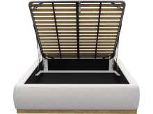 Haven Gas Lift Bed Noa Fog color Noa Fog