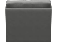 Monica Maya Flint Armless Sofa Chair Module color Maya Flint