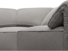 Kai Boucle Pumice Modular Sofa - 4 Seater color Boucle Pumice