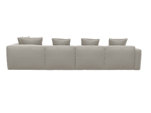 Riley Apt Santa Fe Sand Sofa - 6 Seater RAF Terminal color Santa Fe Sand