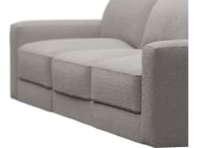Monica Boucle Pumice Sofa - 3 Seater color Boucle Pumice