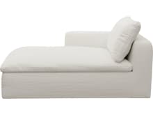 Cloud Deep Chaise Left Module Tribute Ice color Tribute Ice