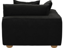 Tully California Charcoal Chaise Left Arm Facing Module color California Charcoal