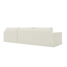 Sunday Tribute Ice Chaise Sofa - 3 Seater 