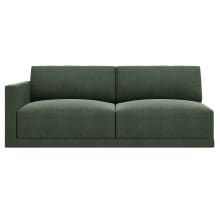 Haven Muse Forest Left Arm Facing 3 Seater Module color Muse Forest