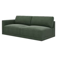 Haven Muse Forest Left Arm Facing 3 Seater Module color Muse Forest