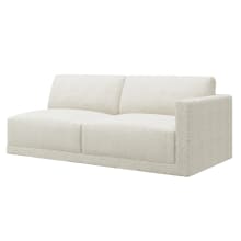 Haven Boucle Ivory Right Arm Facing 3 Seater Module color Boucle Ivory