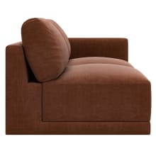 Haven Muse Rust Right Arm Facing 3 Seater Module color Muse Rust
