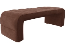 Maeve Bench Muse Rust color Muse Rust