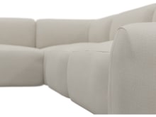 Beckett Toorak Pearl Modular Corner Sofa - 7 Piece color Toorak Pearl