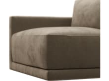 Haven Tribute Walnut Left Arm Facing Chair Sofa Module color Tribute Walnut