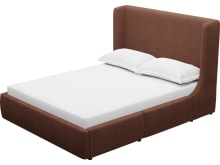 Lucy Drawer Bed Muse Rust color Muse Rust