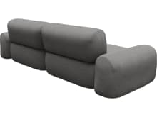 Beckett California Slate Modular Sofa - 2 Seater color California Slate