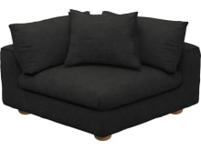 Tully Sofa Modules Slip Covers California Charcoal color California Charcoal