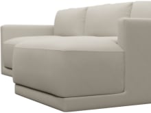 Haven Apt Isla Sea Pearl Chaise Sofa color Isla Sea Pearl