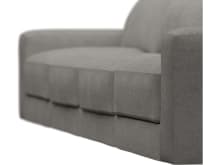 Monica Isla Soft Grey Sofa - 4 Seater color Isla Soft Grey
