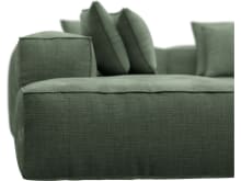 Riley Tribute Dark Jade Modular Sofa - Arm, 2x Armless, Corner, Left Terminal color Tribute Dark Jade