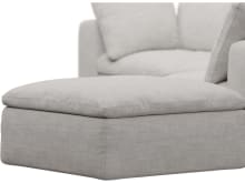 Cloud Avon Mineral Modular Sofa - 5 Piece color Avon Mineral