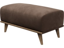 Dane Muse Chocolate Ottoman color Muse Chocolate