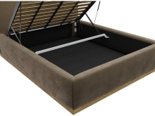 Haven Gas Lift Bed Tribute Walnut color Tribute Walnut