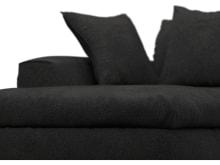 Tully California Charcoal Chaise Left Arm Facing Module color California Charcoal