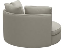 Adore California Ivory Swivel Chair color California Ivory