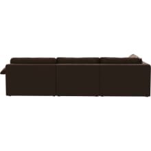 Ludlow Muse Chocolate Sofa - 4 Seater LAF Terminal color Muse Chocolate