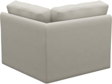 Monica California Ivory Corner Sofa Chair Module color California Ivory