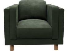 Hayes Muse Forest Armchair color Muse Forest