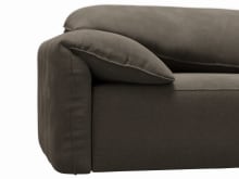 Clarence Muse Mink 2 Seat Left Arm Facing Sofa Module color Muse Mink