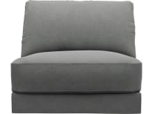 Monica Maya Flint Armless Sofa Chair Module color Maya Flint