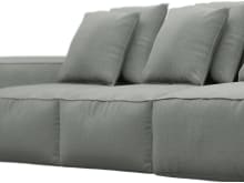 Riley Tribute Storm Modular Sofa - 1x Arm, 2x Armless, 1x Right Terminal color Tribute Storm