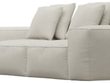 Riley Toorak Pearl Modular Sofa - 2 Seater color Toorak Pearl
