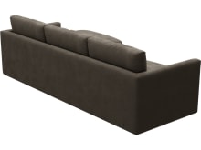 Haven Apt Muse Mink Chaise Sofa color Muse Mink