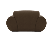 Malmo Blaze Mocha Armchair color Blaze Mocha