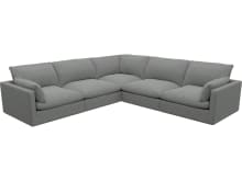 Willow Maya Flint Corner Sofa - 5 Seater color Maya Flint