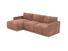 Haven Muse Dusk Chaise 3 Seater color Muse Dusk