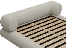 Frankie Bed View Cream color View Cream