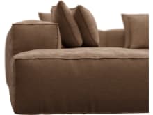 Riley Tribute Chestnut Modular Sofa - Arm, 2x Armless, Corner, Left Terminal color Tribute Chestnut