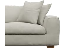 Tully California Ivory Right Arm Facing Chair Module color California Ivory