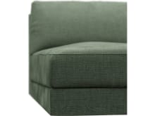Monica Tribute Dark Jade Right Arm Facing Chaise Module color Tribute Dark Jade