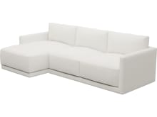 Haven Apt Tribute Ice Chaise Sofa color Tribute Ice