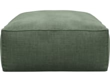 Riley Tribute Dark Jade Modular Big Ottoman color Tribute Dark Jade
