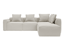 Riley Apt Santa Fe Sand Sofa - 5 Seater RAF Terminal color Santa Fe Sand