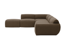 Malmo Blaze Mocha Sofa - 5 Seater LAF Terminal color Blaze Mocha