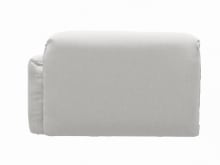 Clarence Muse Frost 2 Seat Right Arm Facing Sofa Module color Muse Frost