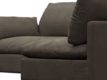 Willow Muse Mink Corner Sofa - 4 Seater RAF Terminal color Muse Mink