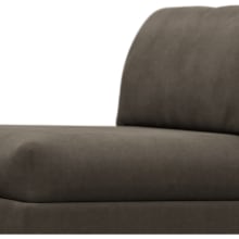 Finley Muse Mink Armless Sofa Chair Module color Muse Mink
