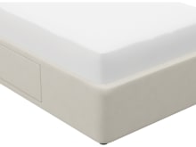 Zenith Kids 1 Storage Drawer Bed Base Toorak Pearl color Toorak Pearl