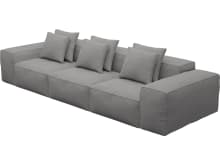Riley California Slate Modular Sofa - 3 Seater color California Slate